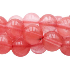 Quarzo tondo liscio 10.6 mm pacco 10 pz