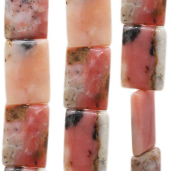 Rodonite rettangolo liscio 25x17.8 mm 1 pz