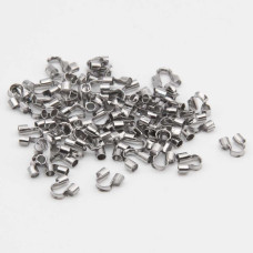 Pacco ingrosso Salvafilo in acciaio 6.3x5 mm 100 pz Pacco ingrosso Salvafilo in acciaio 6.3x5 mm 100 pz