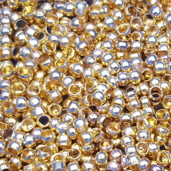 Schiaccini oro 2 mm pacco 100 pezzi