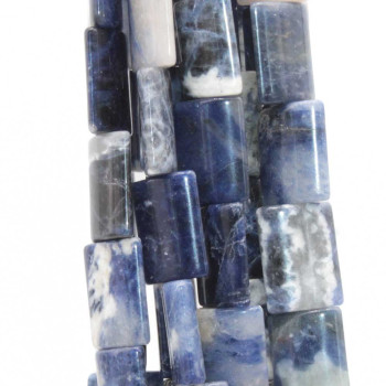 Sodalite barilotto liscio 19x15 mm conf. 6 pz