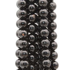 Tormalina nera tonda liscia 10 mm grado A+++ Filo 40 cm Tormalina nera tonda liscia 10 mm grado A+++ Filo 40 cm