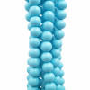 Turchese tonde liscio lucido 8 mm lisce filo 40 cm