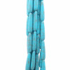 Gocce pasta turchese liscia 30x5.8 mm pacco 4 pz