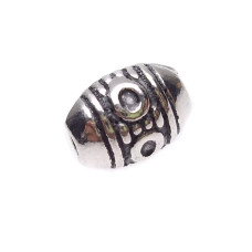 ARGENTONE BARILOTTO DECORATO 8X6 MM 20 PZ