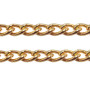 CATENA IN ALLUMINIO ORO 3.8X2.6 MM 1 METRO