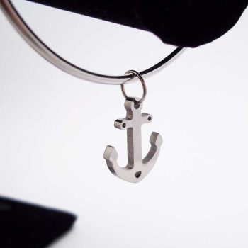 CHARMS IN ACCIAIO ANCORA 19 MM 1 PEZZO