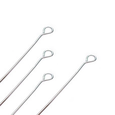 Chiodini a occhiello in acciaio inox 60x07 mm pacco 100 pz