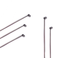 Chiodini testa a L in acciaio 50x06 mm conf. 100 pz