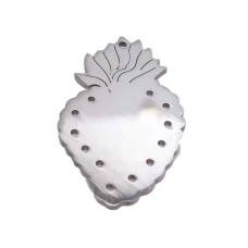 CUORE SACRO 30X18 IN ACCIAIO 1 PEZZO CUORE SACRO 30X18 IN ACCIAIO 1 PEZZO