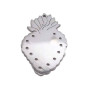 CUORE SACRO 30X18 IN ACCIAIO 1 PEZZO