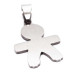 Ciondolo acciaio bimbo 25 mm pacco 1 pezzo