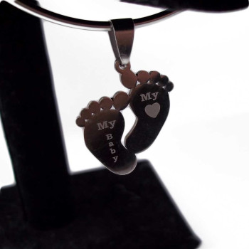 PIEDINI CON SCRITTA 26 MM PACCO 1 PEZZO