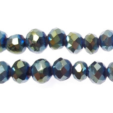 Cristalli rondella multicolor 4 mm ilo 40 cm Cristalli rondella multicolor 4 mm ilo 40 cm