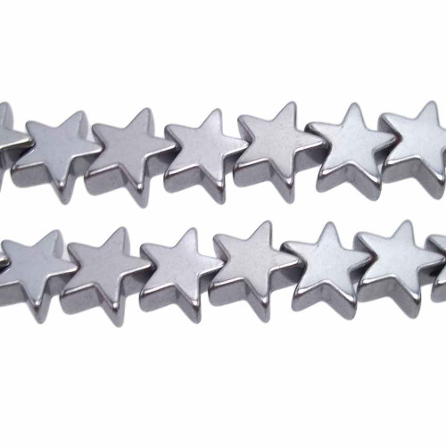 EMATITE STELLA ARGENTO 8 MM PACCO 10 PEZZI