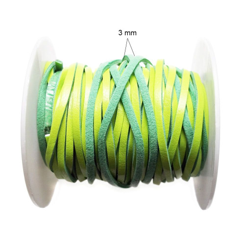 CORDINO DOUBLE FACE VERDE PACCO 1 MT