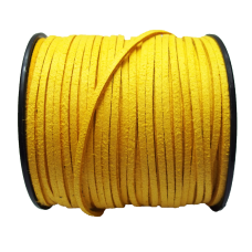 FILO ALCANTARA SENAPE 3 MM PACCO 2 MT FILO ALCANTARA SENAPE 3 MM PACCO 2 MT