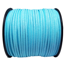 FILO ALCANTARA TURCHESE 3 MM PACCO 2 MT