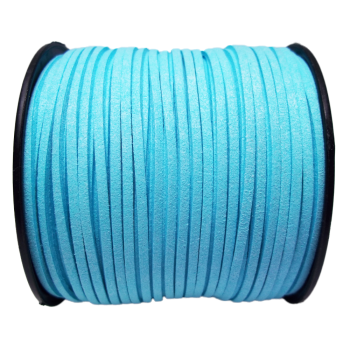 FILO ALCANTARA TURCHESE 3 MM PACCO 2 MT