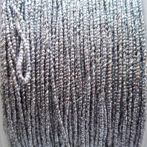 Filo in poliestere 1 mm argento pacco 5 metri