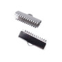 Finali in acciaio inox dentati 20x9 mm pacco 2 pz