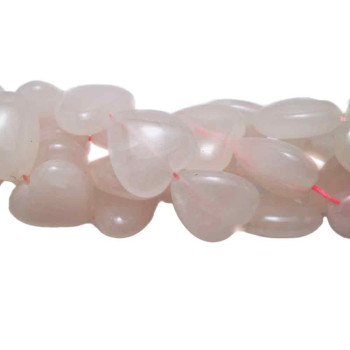 CUORE QUARZO ROSA 18 MM PACCO 1 PEZZO
