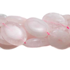QUARZO ROSA OVALE 26X19 MM PACCO 1 PEZZO