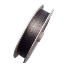 Filo infila perle in acciaio rivestito 0.38 mm rotolo 100 mt