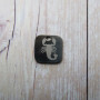 Charms con segno zodiacale inciso a laser Scorpione 15 mm pacco da 1 pezzo 